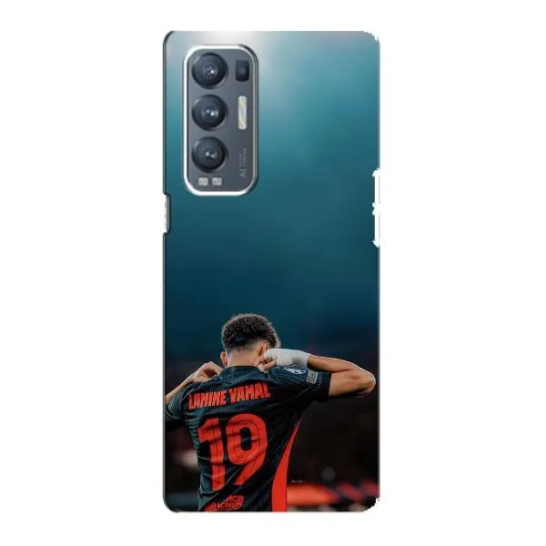 Чехол с принтом «Ламин 19» для OPPO Reno5 Pro Plus (5G)