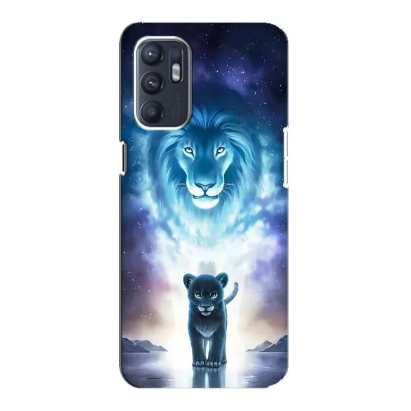 Чехол с принтом «Маленький лев» для OPPO Reno6 4G Чехол с принтом «Маленький лев» для OPPO Reno6 4G