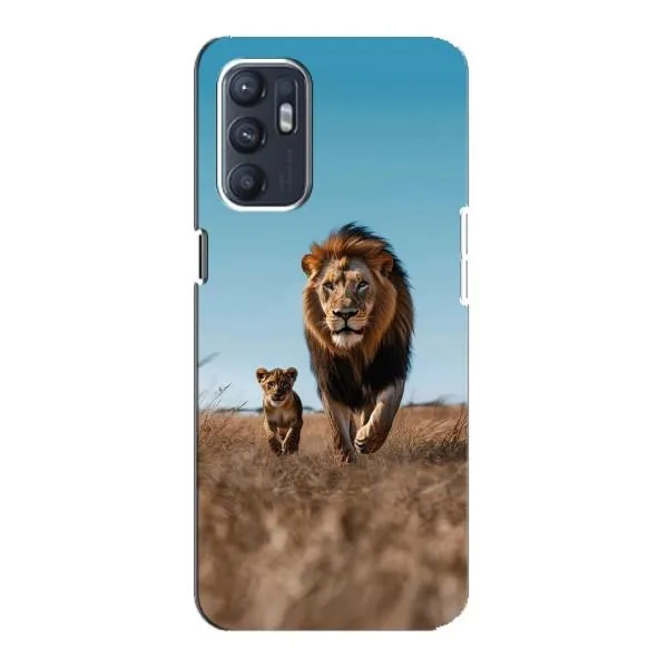 Чехол с принтом «Мусафа и Симба» для OPPO Reno6 4G