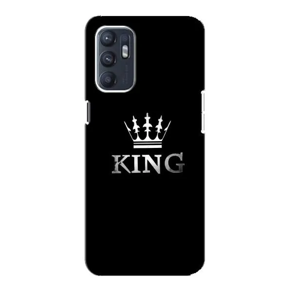 Чехол с принтом «KING» для OPPO Reno6 5G