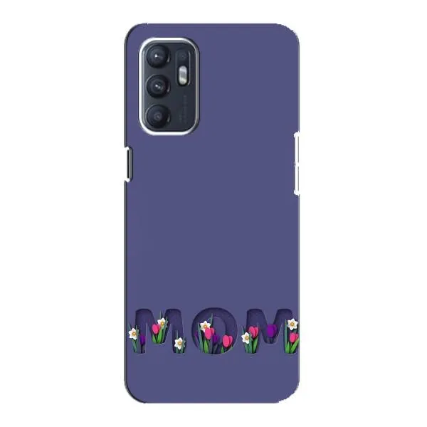 Чехол с принтом «Мама в цветах» для OPPO Reno6 5G