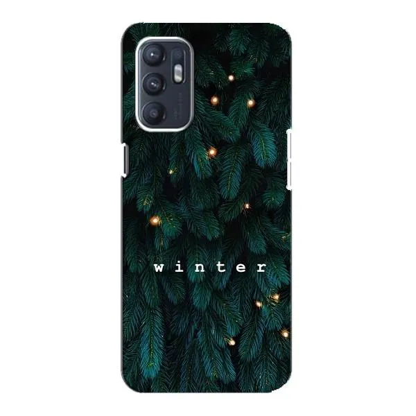 Чехол с принтом «Winter» для OPPO Reno6 5G