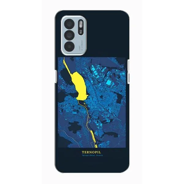 Чехол с принтом «Тернополь» для OPPO Reno6 Z