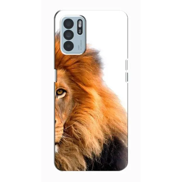 Чехол с принтом «Лев грива» для OPPO Reno6 Z