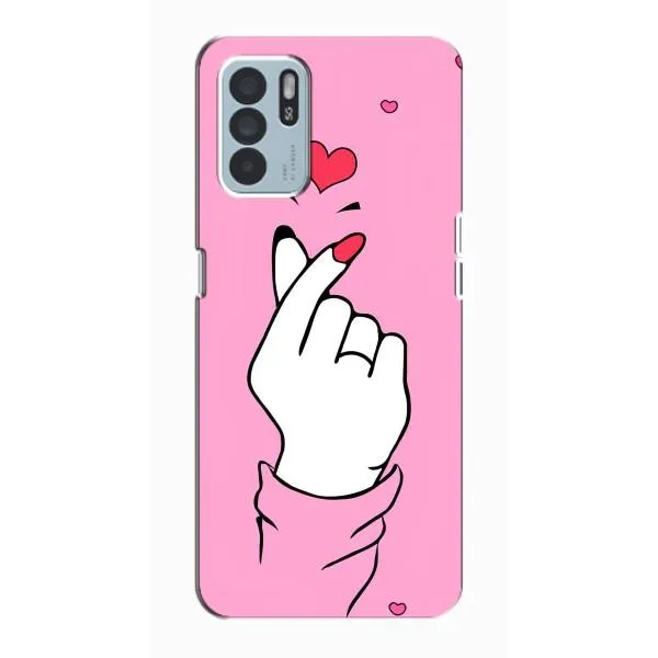 Чехол с принтом «Знак Love» для OPPO Reno6 Z Чехол с принтом «Знак Love» для OPPO Reno6 Z
