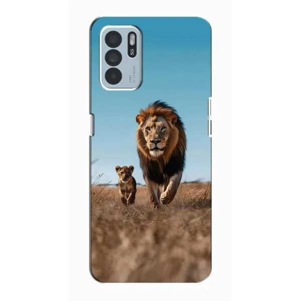 Чехол с принтом «Мусафа и Симба» для OPPO Reno6 Z