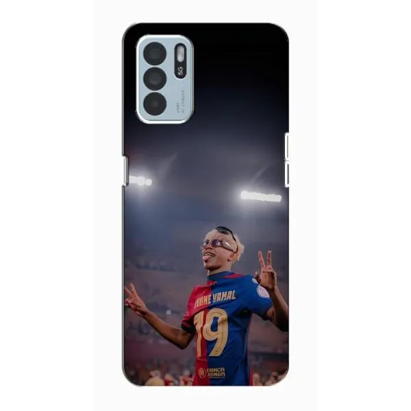 Чехол с принтом «Ямаль на стадионе» для OPPO Reno6 Z