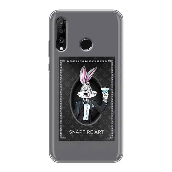 Чохол з принтом «Бакс Бані LV» для Huawei P30 Lite / Nova 4e