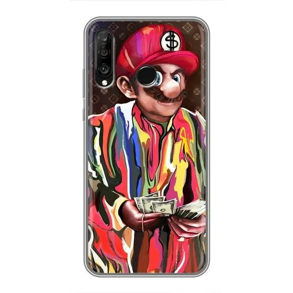 Чохол з принтом «Mario LV» для Huawei P30 Lite / Nova 4e