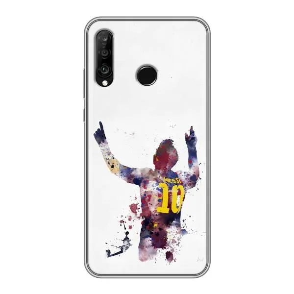Чехол с принтом «Messi Barca» для Huawei P30 Lite / Nova 4e Чехол с принтом «Messi Barca» для Huawei P30 Lite / Nova 4e