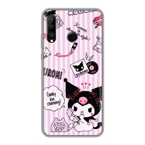 Чехол с принтом «Куроми сидит» для Huawei P30 Lite / Nova 4e Чехол с принтом «Куроми сидит» для Huawei P30 Lite / Nova 4e