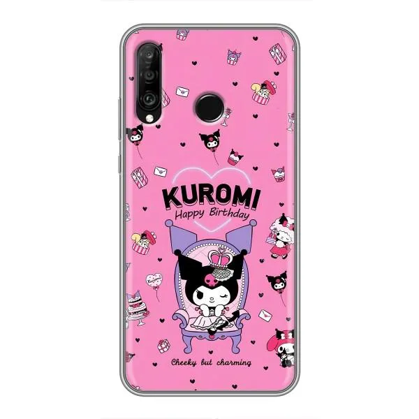 Чехол с принтом «KUROMI» для Huawei P30 Lite / Nova 4e Чехол с принтом «KUROMI» для Huawei P30 Lite / Nova 4e