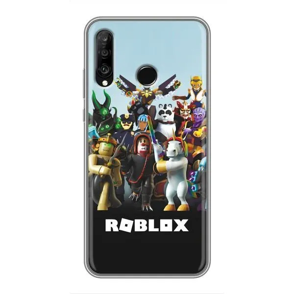 Чехол с принтом «ROBLEX» для Huawei P30 Lite / Nova 4e Чехол с принтом «ROBLEX» для Huawei P30 Lite / Nova 4e