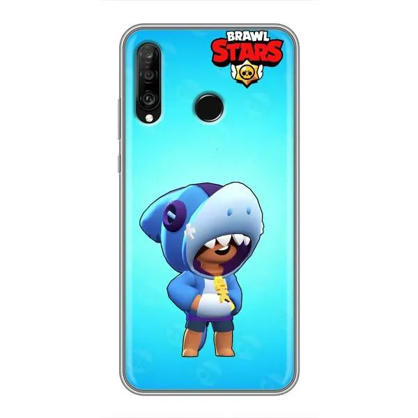 Чехол с принтом «Леон акула» для Huawei P30 Lite / Nova 4e Чехол с принтом «Леон акула» для Huawei P30 Lite / Nova 4e
