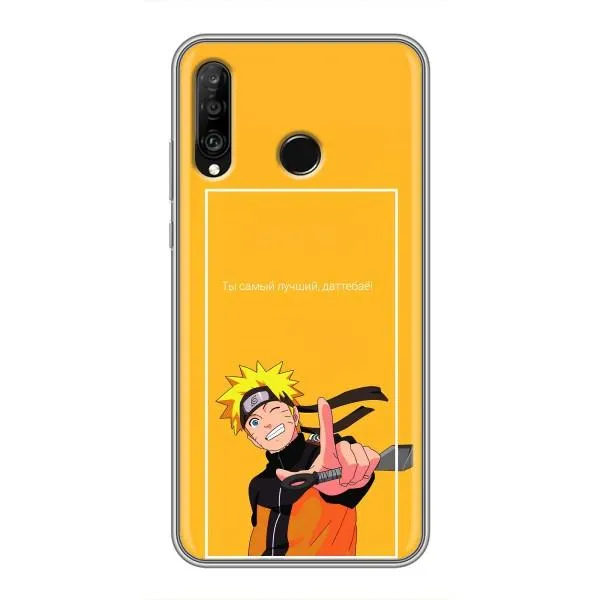Чехол с принтом «Аниме Наруто» для Huawei P30 Lite / Nova 4e Чехол с принтом «Аниме Наруто» для Huawei P30 Lite / Nova 4e