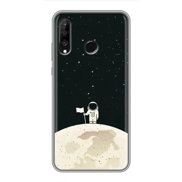 Чехол с принтом «На луне» для Huawei P30 Lite / Nova 4e Чехол с принтом «На луне» для Huawei P30 Lite / Nova 4e