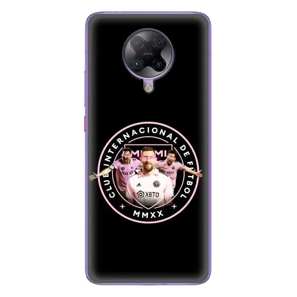 Чехол с принтом «Месси в лого» для Xiaomi POCO F2 Pro Чехол с принтом «Месси в лого» для Xiaomi POCO F2 Pro