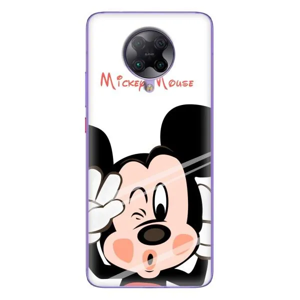 Чехол с принтом «Маус Микки» для Xiaomi POCO F2 Pro