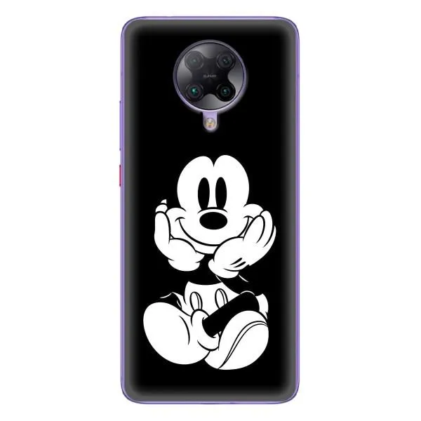 Чехол с принтом «Микки на черном» для Xiaomi POCO F2 Pro