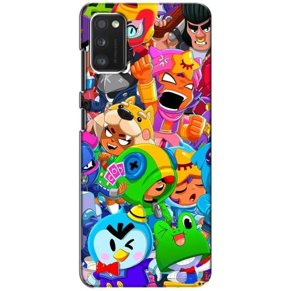 Чехол с принтом «герои Бравл Старс» для Xiaomi POCO M3