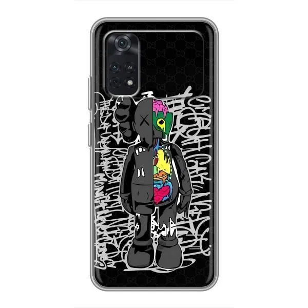 Чехол с принтом «Стиль Bearbrick» для Xiaomi POCO M4 Pro 4G Чехол с принтом «Стиль Bearbrick» для Xiaomi POCO M4 Pro 4G