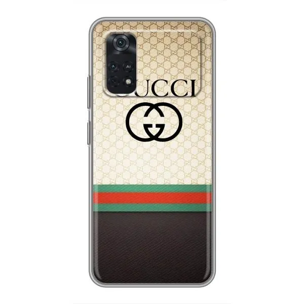 Чехол с принтом «GUCCI стиль» для Xiaomi POCO M4 Pro 4G