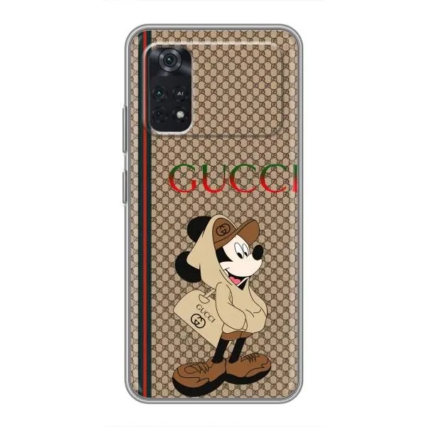 Чехол с принтом «Mickey GUCCI» для Xiaomi POCO M4 Pro 4G