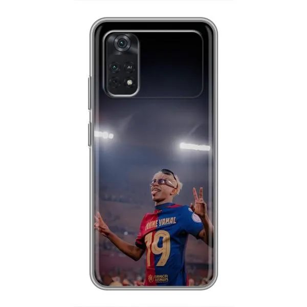 Чехол с принтом «Ямаль на стадионе» для Xiaomi POCO M4 Pro 4G