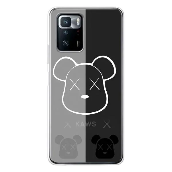 Чехол с принтом «БеарБрик глаза» для Xiaomi POCO X3 GT Чехол с принтом «БеарБрик глаза» для Xiaomi POCO X3 GT