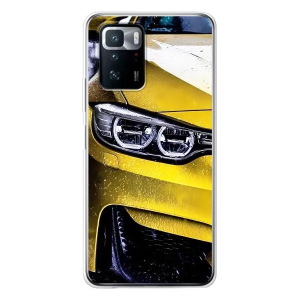 Чехол с принтом «Желтая машина» для Xiaomi POCO X3 GT