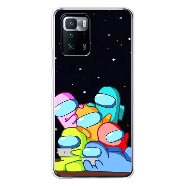 Чехол с принтом «Скины в космосе» для Xiaomi POCO X3 GT Чехол с принтом «Скины в космосе» для Xiaomi POCO X3 GT