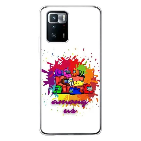 Чехол с принтом «Яркий АмонгАс» для Xiaomi POCO X3 GT Чехол с принтом «Яркий АмонгАс» для Xiaomi POCO X3 GT