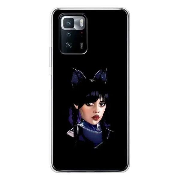 Чохол з принтом «серйозна Венздей» для Xiaomi POCO X3 GT
