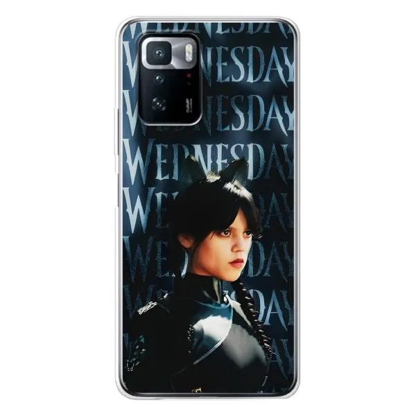 Чохол з принтом «Венздей кішка» для Xiaomi POCO X3 GT