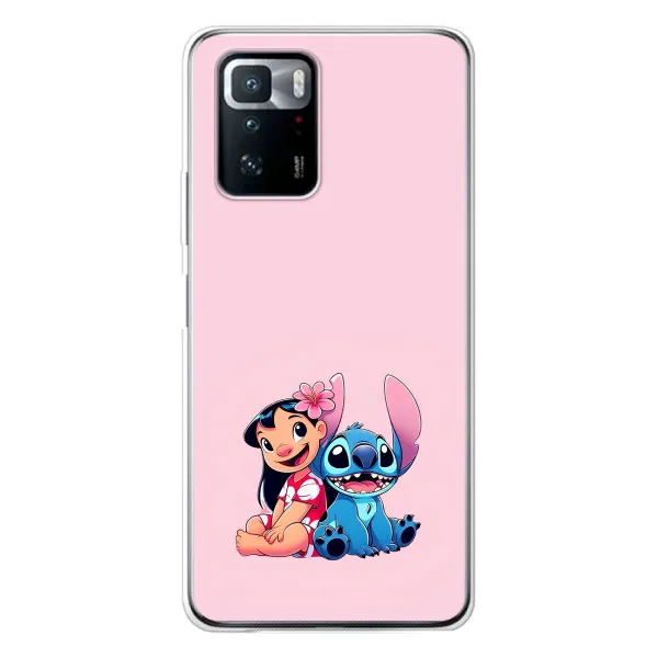 Чехол с принтом «Лило и Стич» для Xiaomi POCO X3 GT