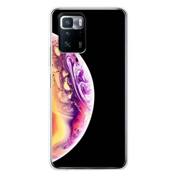 Чехол с принтом «Планета Айфон» для Xiaomi POCO X3 GT Чехол с принтом «Планета Айфон» для Xiaomi POCO X3 GT
