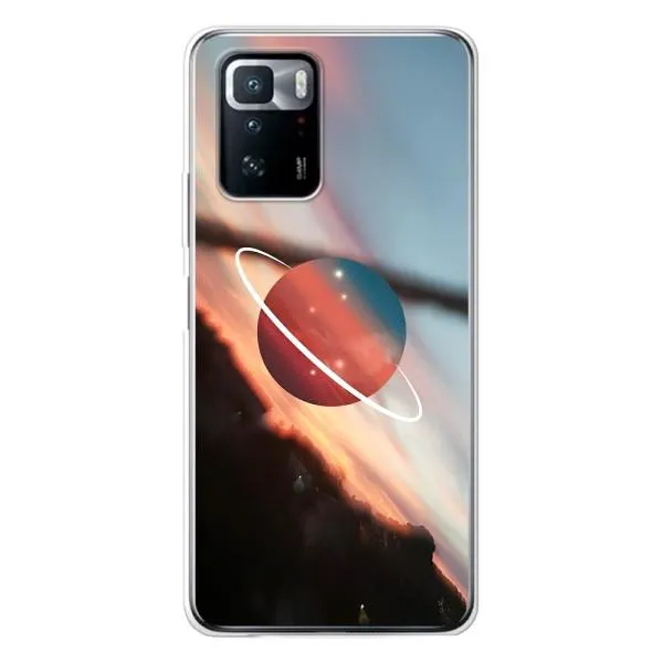 Чехол с принтом «Сатурн» для Xiaomi POCO X3 GT Чехол с принтом «Сатурн» для Xiaomi POCO X3 GT