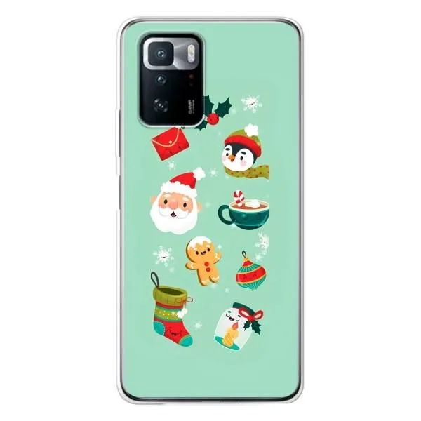 Чехол с принтом «Настроение НГ» для Xiaomi POCO X3 GT