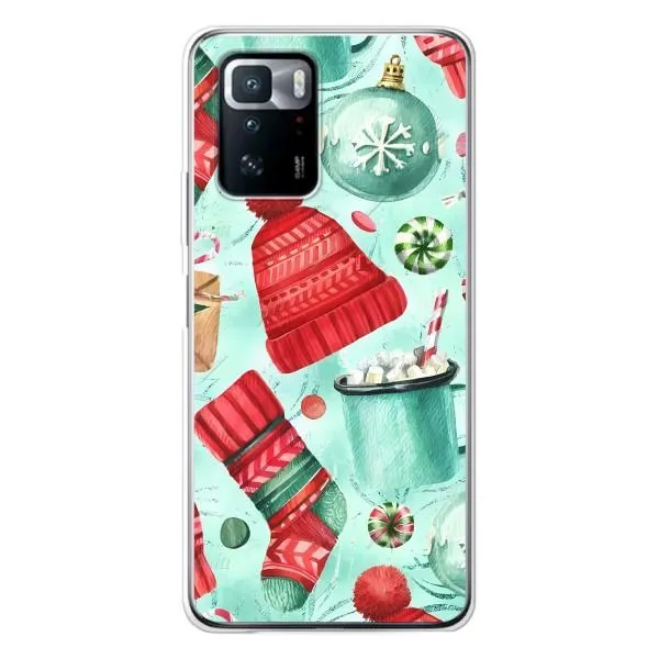 Чехол с принтом «Одежда НГ» для Xiaomi POCO X3 GT