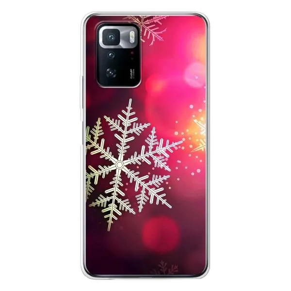 Чехол с принтом «Снежинка» для Xiaomi POCO X3 GT