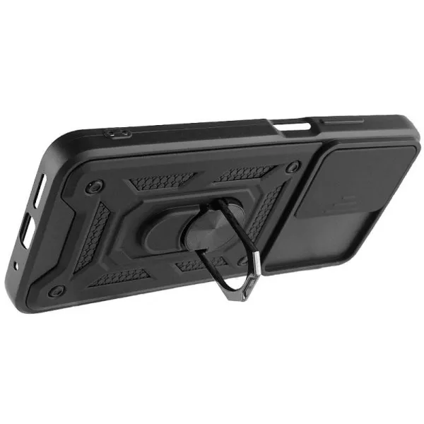 Чехол Ummi Camshield Serge Ring для Xiaomi Poco X4 GT — Черный — фото 3 Чехол Ummi Camshield Serge Ring для Xiaomi Poco X4 GT — Черный — фото 3