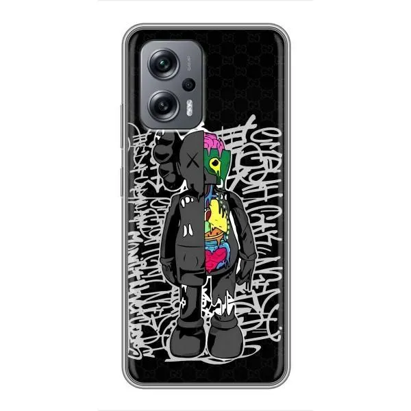 Чехол с принтом «Стиль Bearbrick» для Xiaomi POCO X4 GT