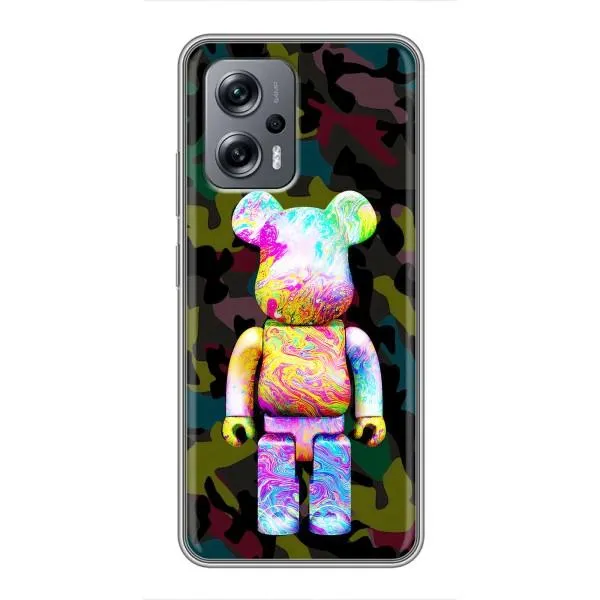 Чехол с принтом «Яркий Bearbrick» для Xiaomi POCO X4 GT