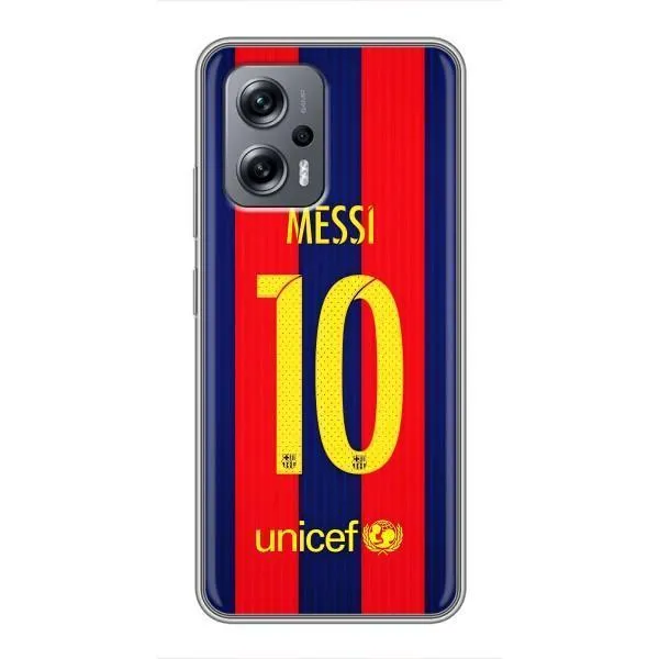 Чохол з принтом «Messi Barca 10» для Xiaomi POCO X4 GT
