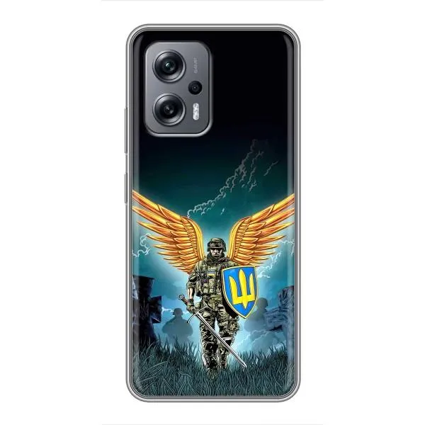 Чехол с принтом «Солдат ЗСУ» для Xiaomi POCO X4 GT Чехол с принтом «Солдат ЗСУ» для Xiaomi POCO X4 GT