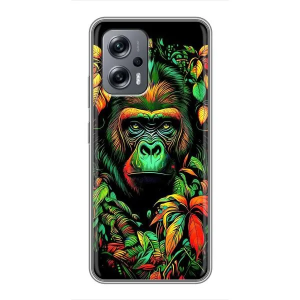 Чехол с принтом «Обезьяна в тропиках» для Xiaomi POCO X4 GT