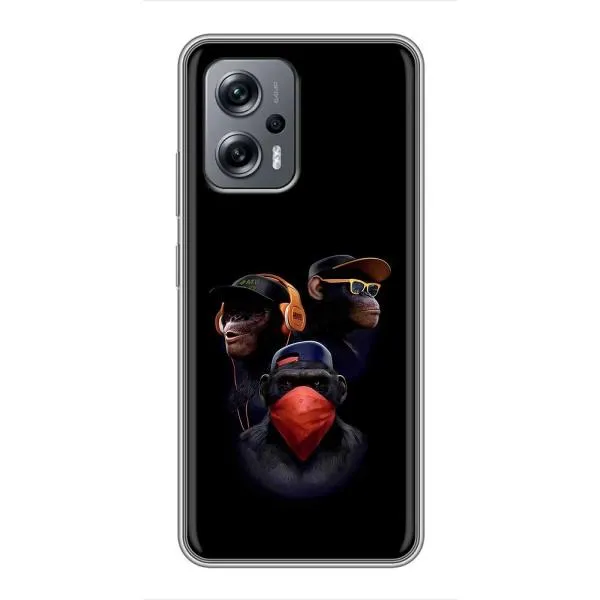 Чехол с принтом «Три обезьяны» для Xiaomi POCO X4 GT