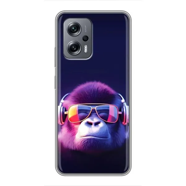 Чехол с принтом «Стильная обезьяна» для Xiaomi POCO X4 GT