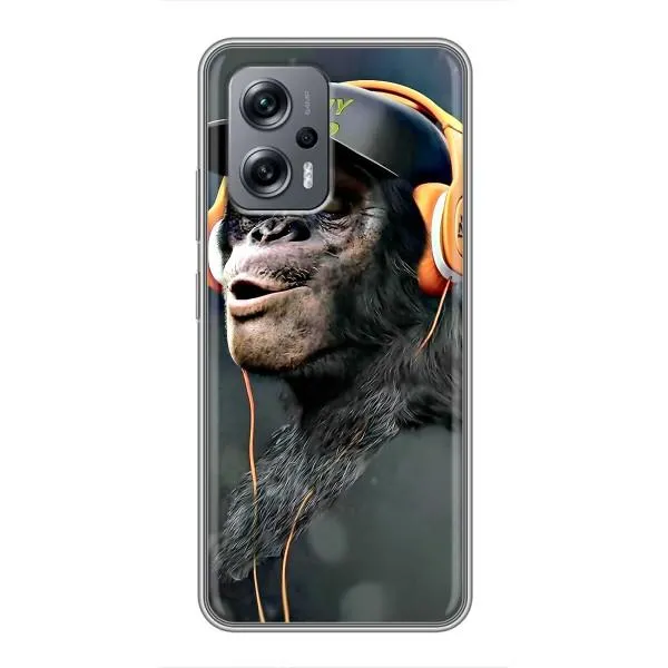 Чехол с принтом «В наушниках» для Xiaomi POCO X4 GT