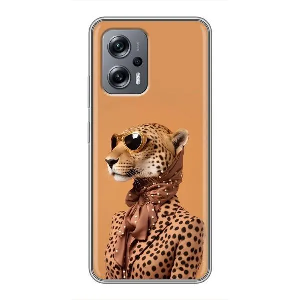 Чохол з принтом «Стильний леопард» для Xiaomi POCO X4 GT Чохол з принтом «Стильний леопард» для Xiaomi POCO X4 GT